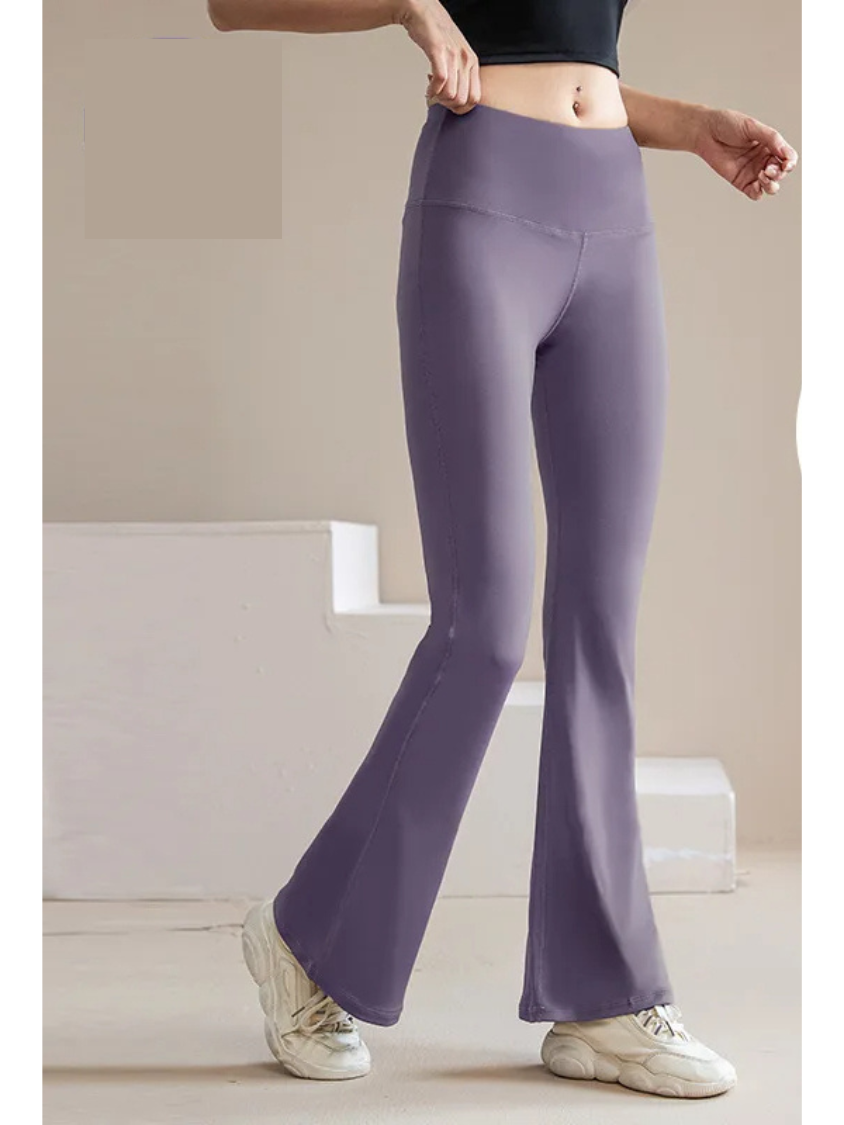 Comfortable High Waisted Wide Leg Women's Pants