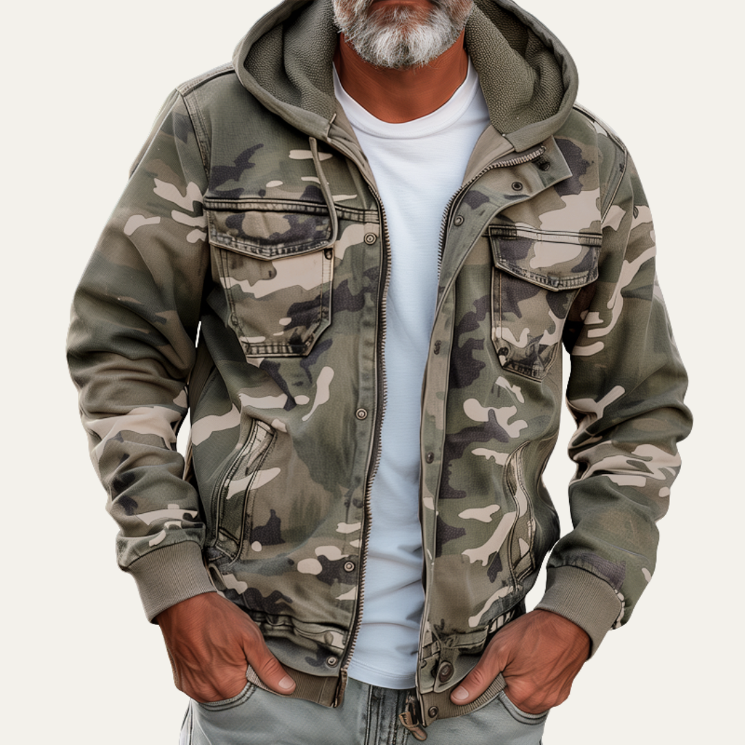 Men’s Camouflage Hybrid Jacket