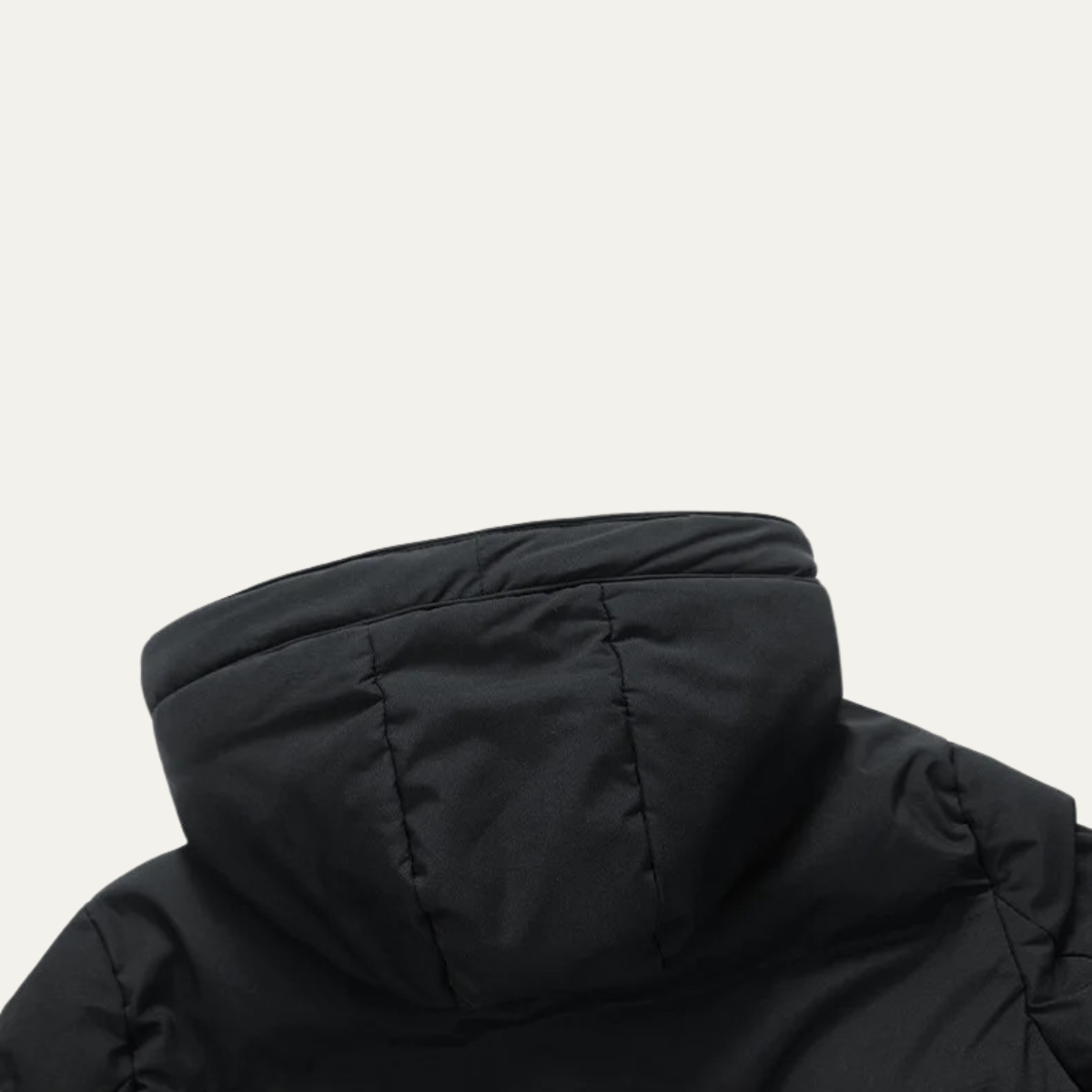 The Fulham Men’s Long Hooded Puffer Winter Jacket