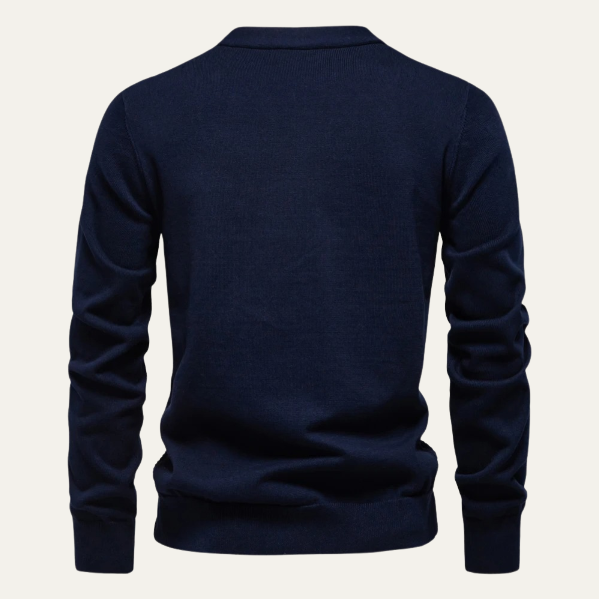 Men’s Basketweave Knit V Neck Button Cardigan