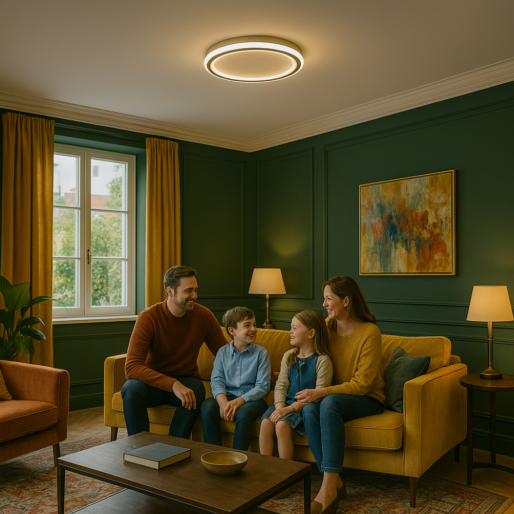 Bright Dimmable LED Ceiling Light in Soft White