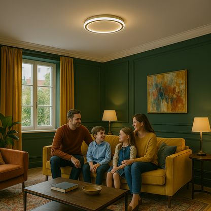 Bright Dimmable LED Ceiling Light in Soft White