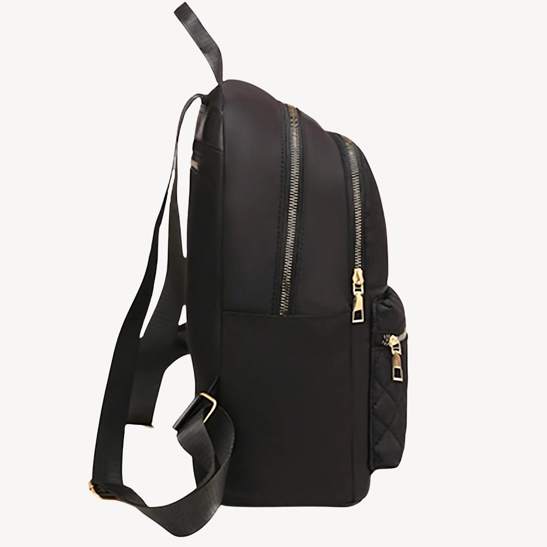 Women's Quilted Nylon Backpack