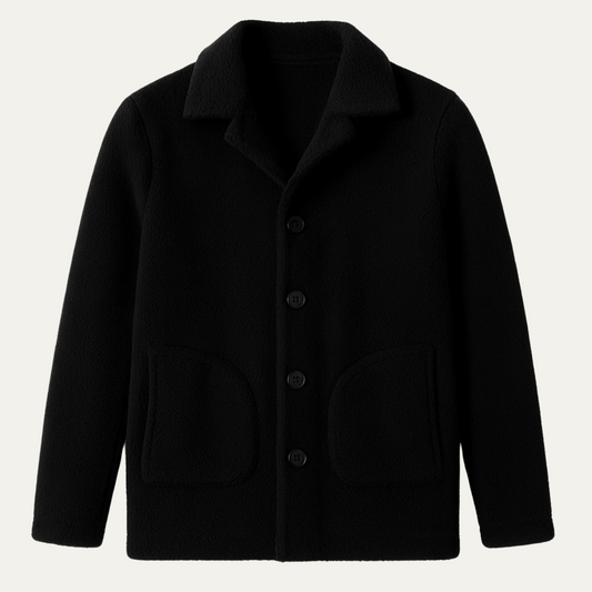 The Brecon Men's Warm Winter Fleece Jacket with Pockets
