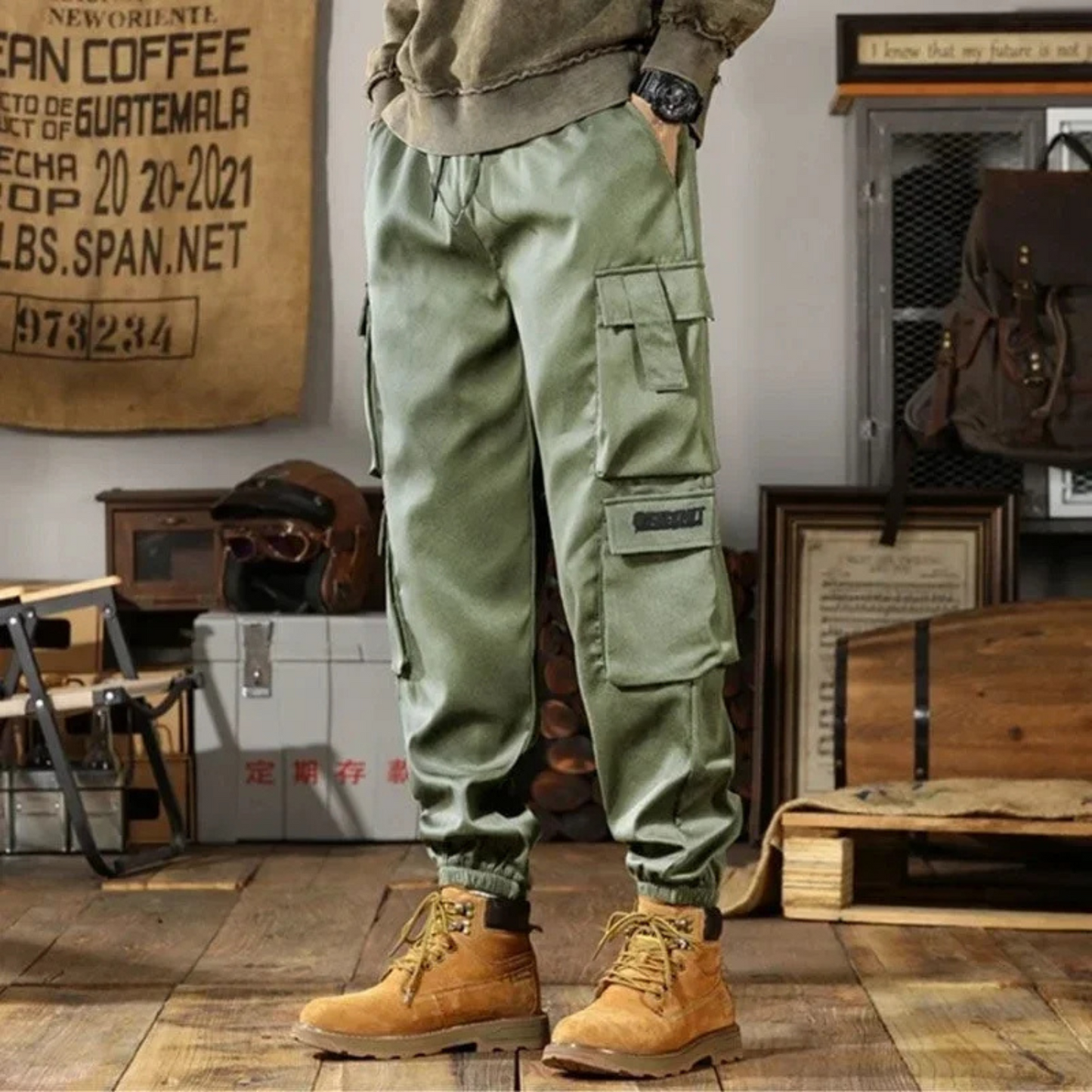 Relaxed Fit Casual Cargo Pants
