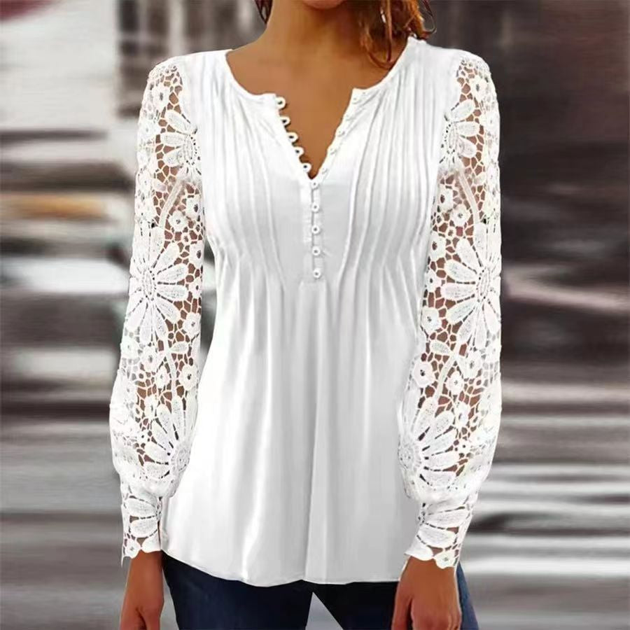 Ladies' Lightweight Comfortable Blouse with Fitted Style