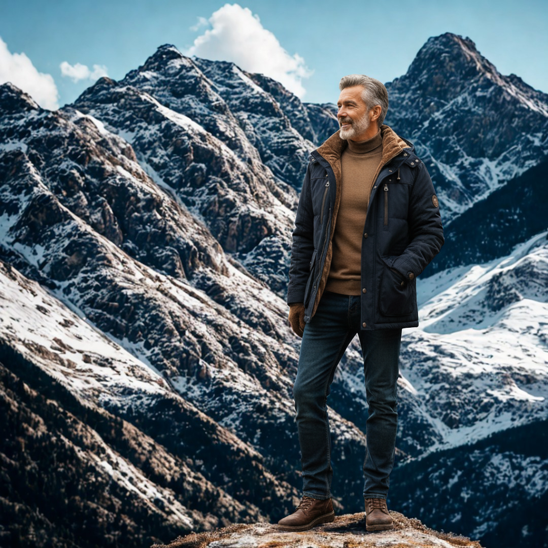Men’s Winter Jacket with Fleece Lining