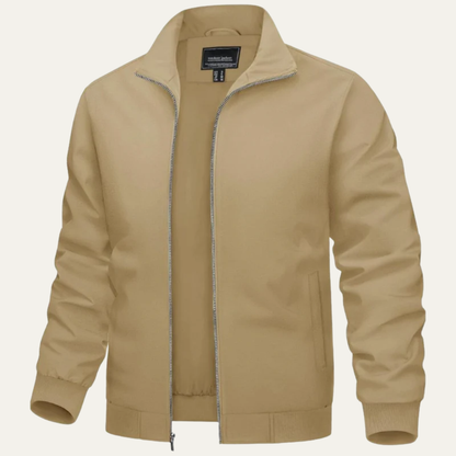 Men’s Lightweight Full Zip Windbreaker Jacket