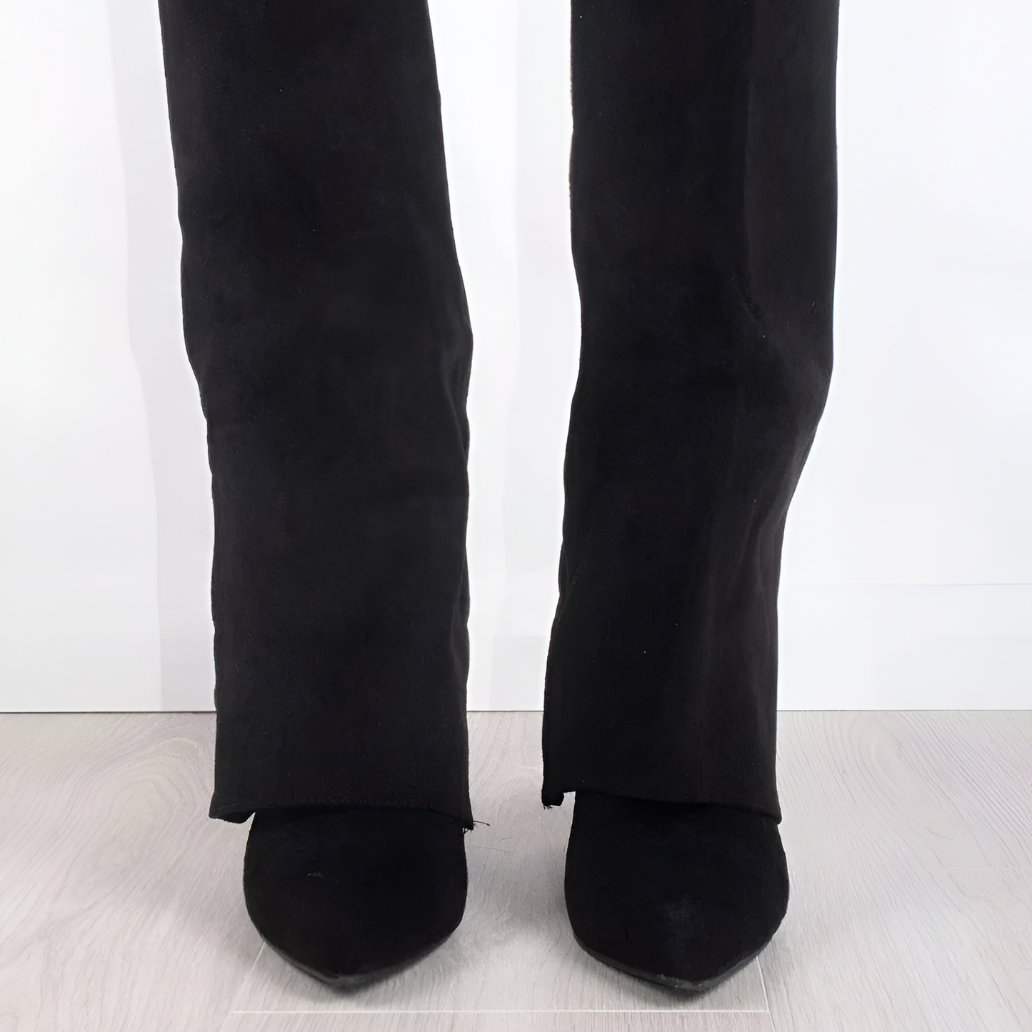 Ladies Soft Leather Low Heel Boots