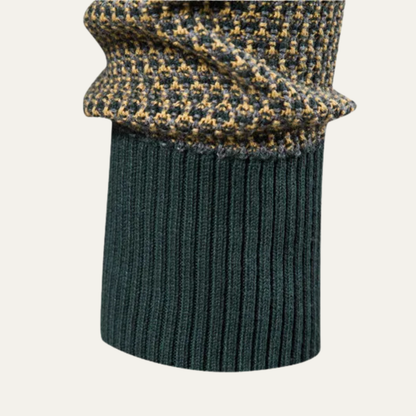 Men’s Popcorn Knit Crewneck Sweater