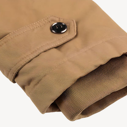 Men's Casual Winter Jacket with Pockets