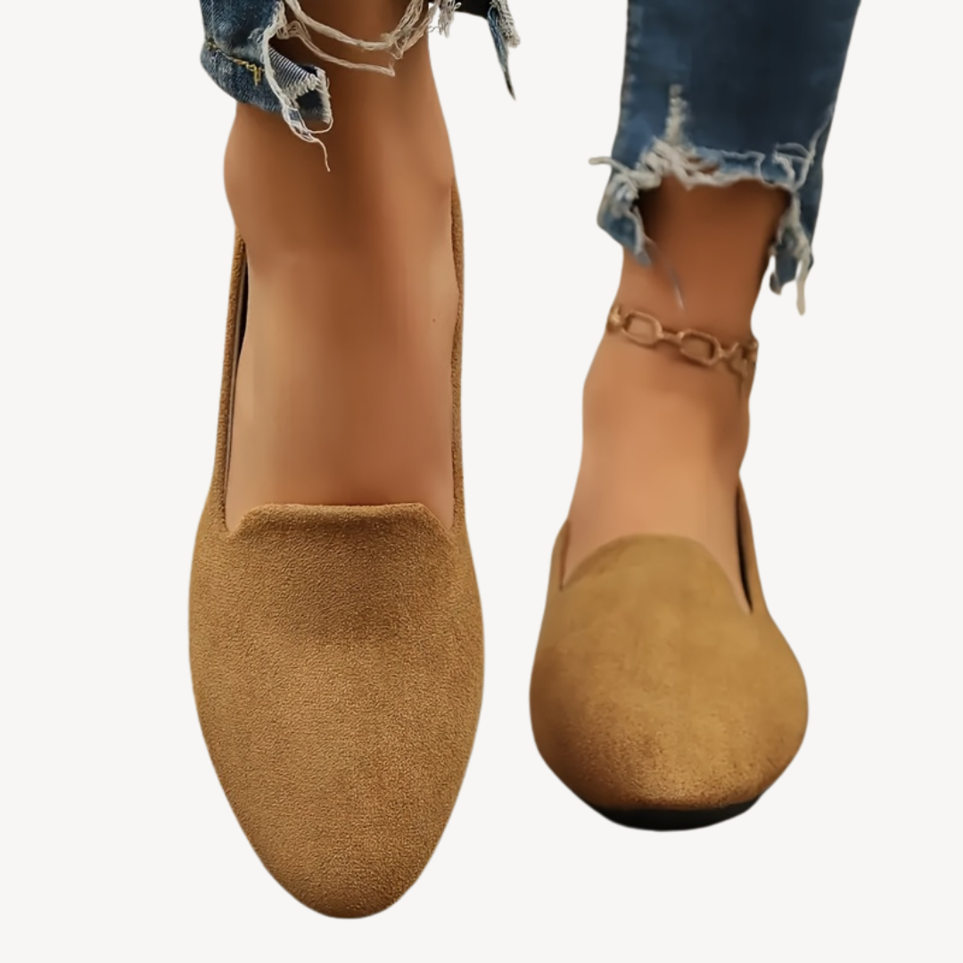 Women's Suede Orthopedic Flats