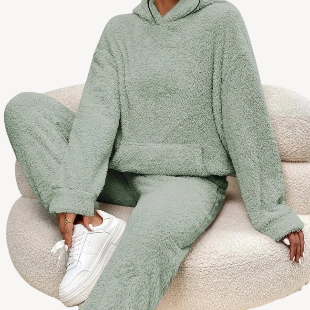 Women’s Fleece Loungewear Set Tracksuit