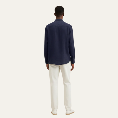 Men’s Relaxed Linen Button Up Outfit
