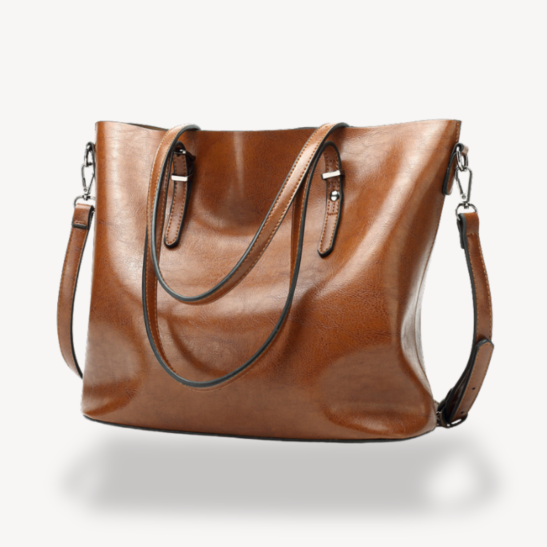 Women's Leather Tote Bag – Elegant Handbag