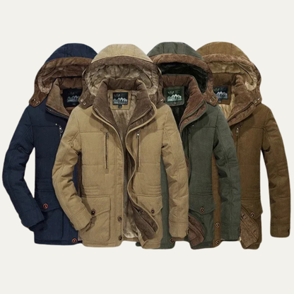 Men’s Textured Diamond Pattern Bomber Jacket