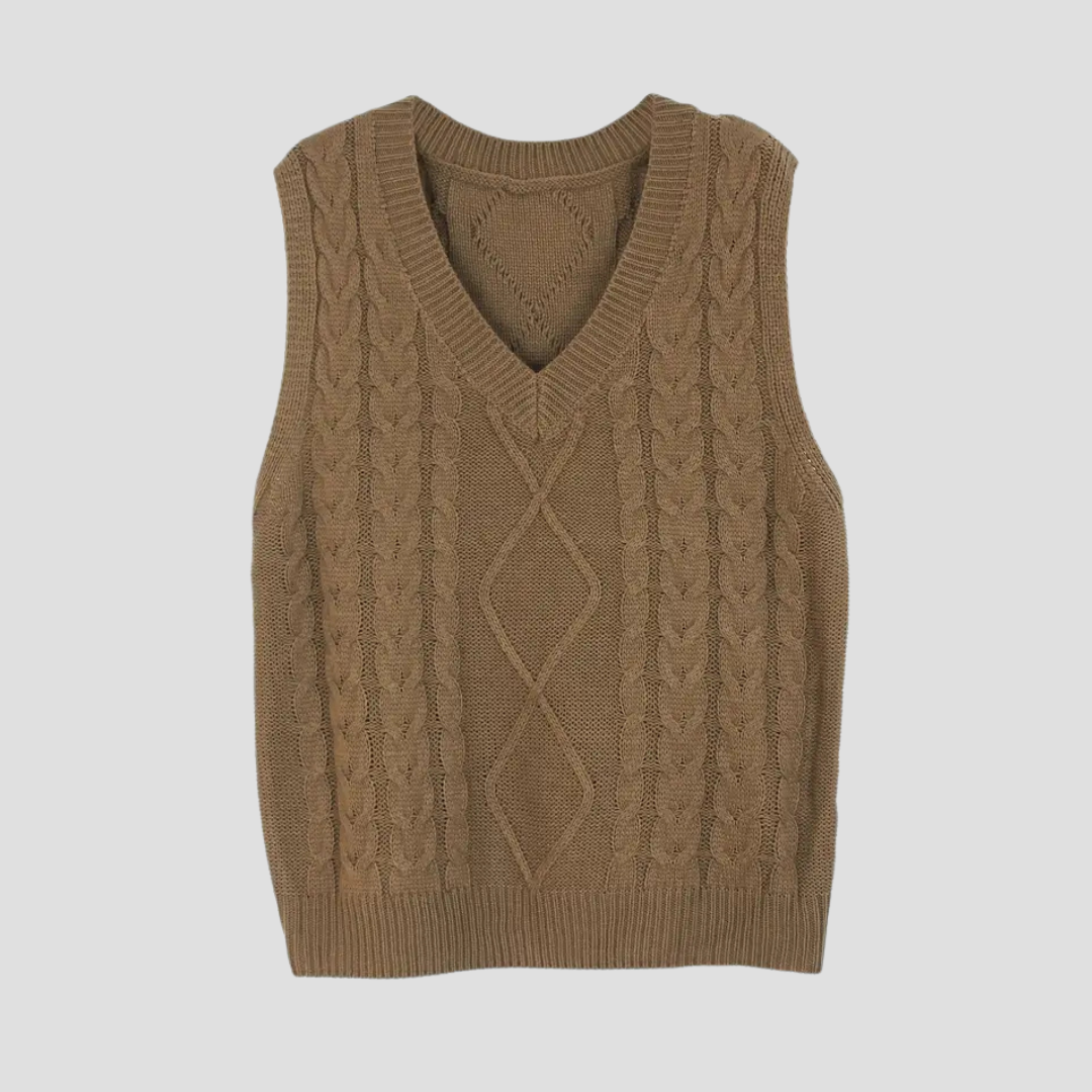 Soft Knitted Crew Neck Sweater