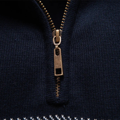 The Cotswolds Men’s Business Knit Quarter Zip Jumper