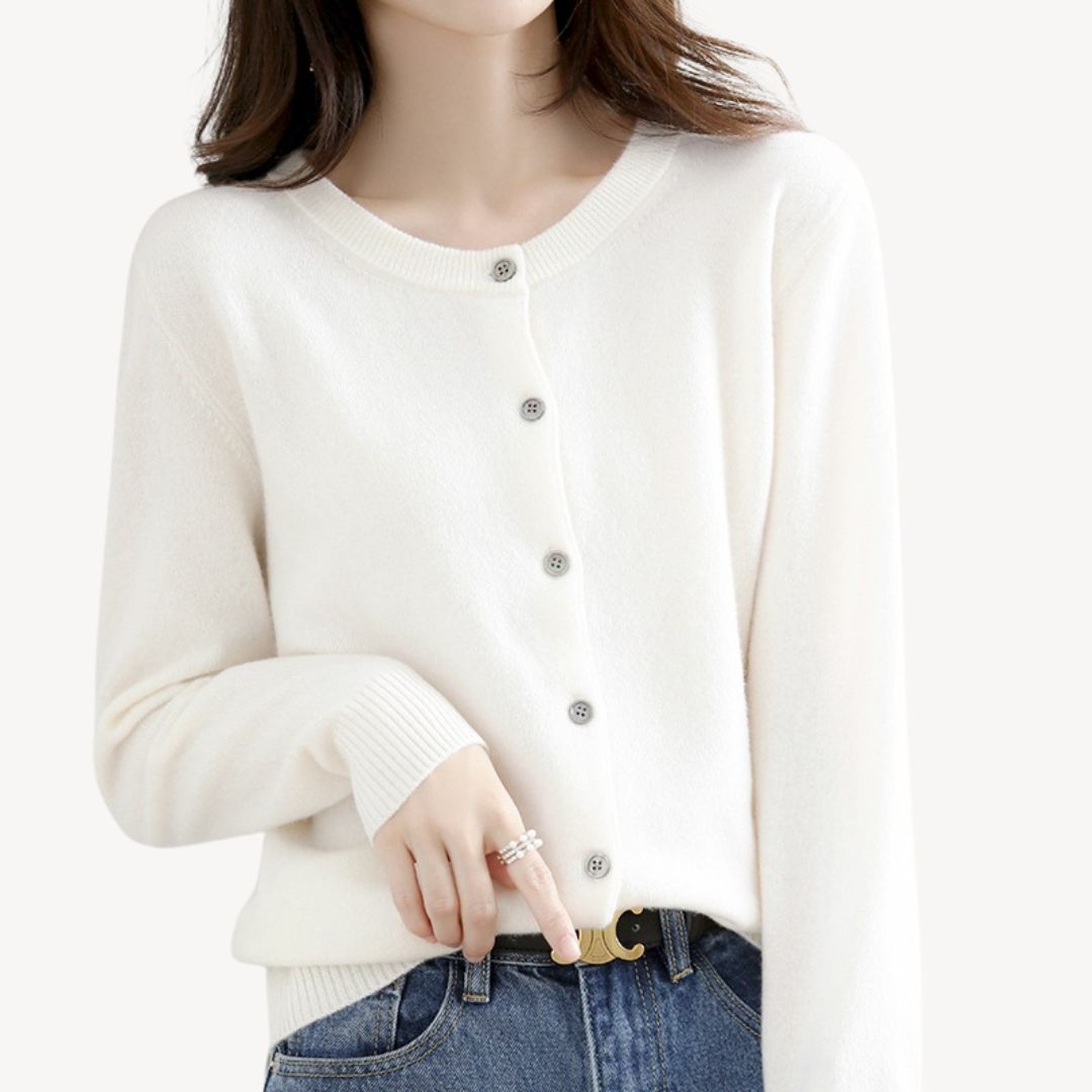 Women's Knit Button Front Cardigan