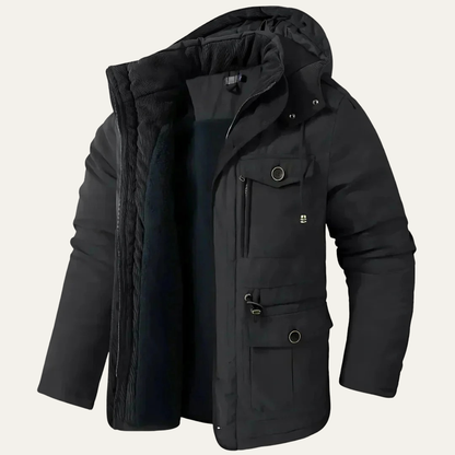 Men’s Heavy Hooded Utility Parka