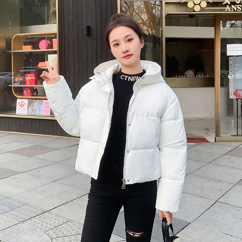 Warm Cozy Women's Short Parka Jacket