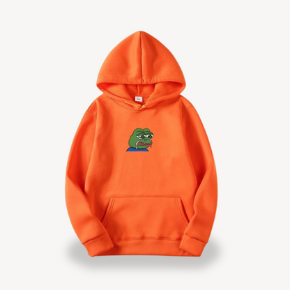Pepe Frog Graphic Hoodie for Men
