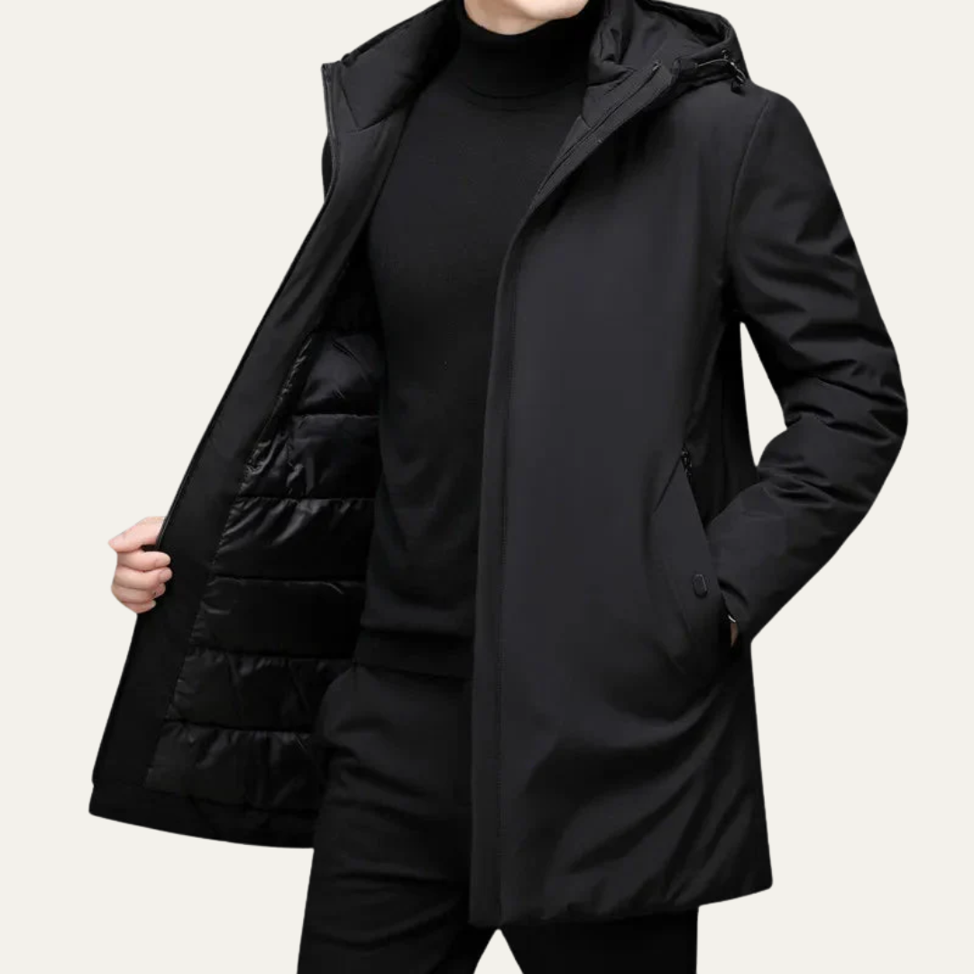 Men’s Contemporary Insulated Hooded Parka