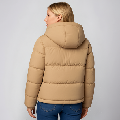 Athena | Winter Jacket - Casual Lace-Detail Outerwear for Women