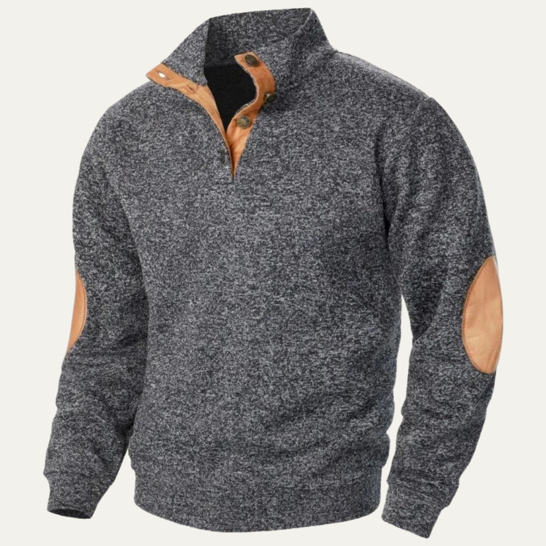 Men’s Casual Mock Neck Sweater