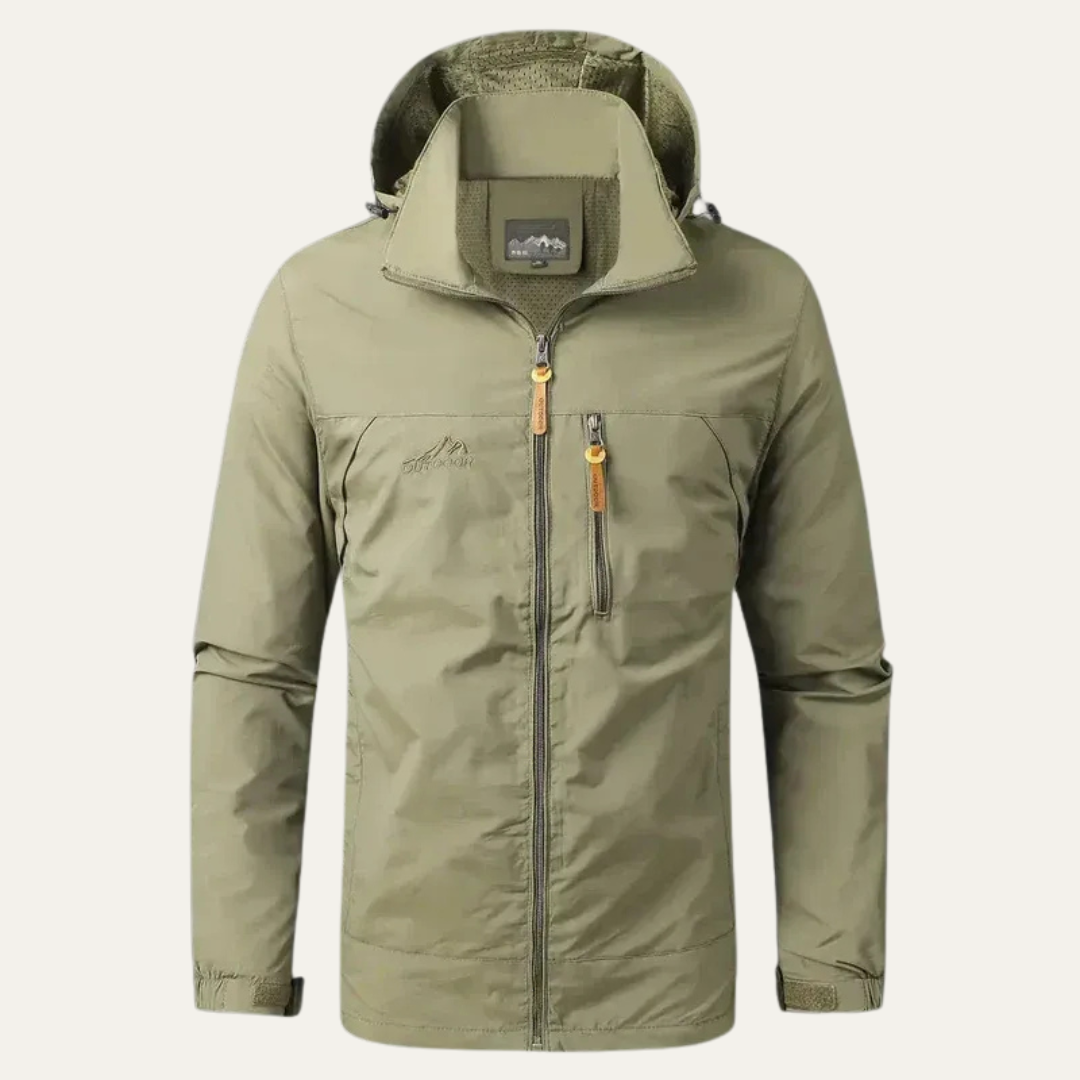 Men’s Technical Hooded Windbreaker Jacket
