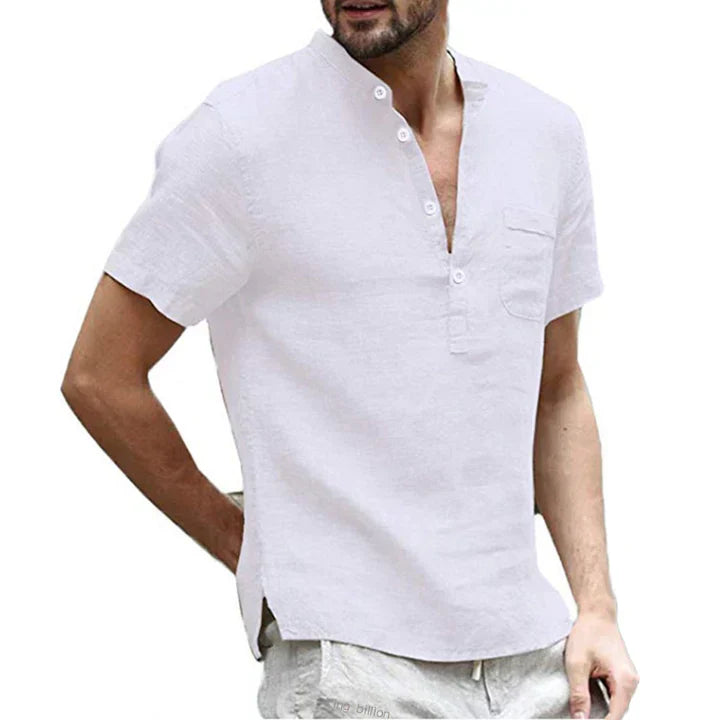 Elegant men's shirt for summer