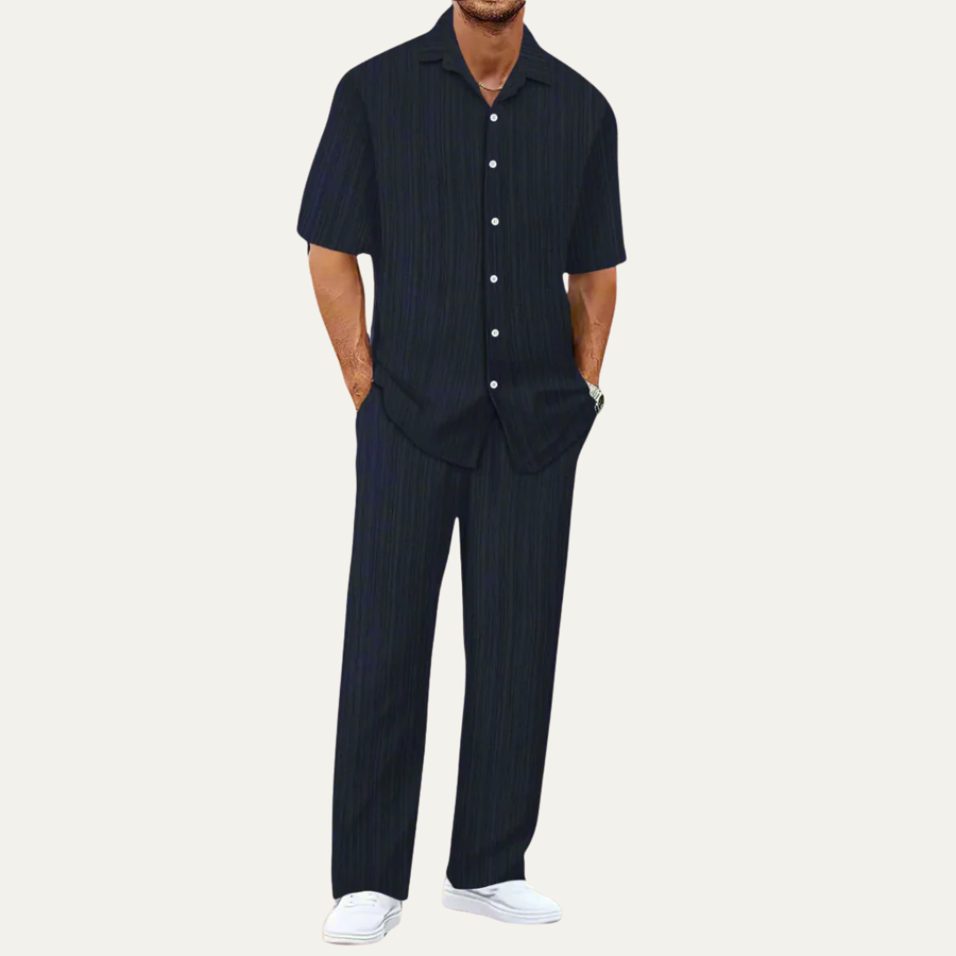 Men’s Relaxed Summer Outfit Matching Set