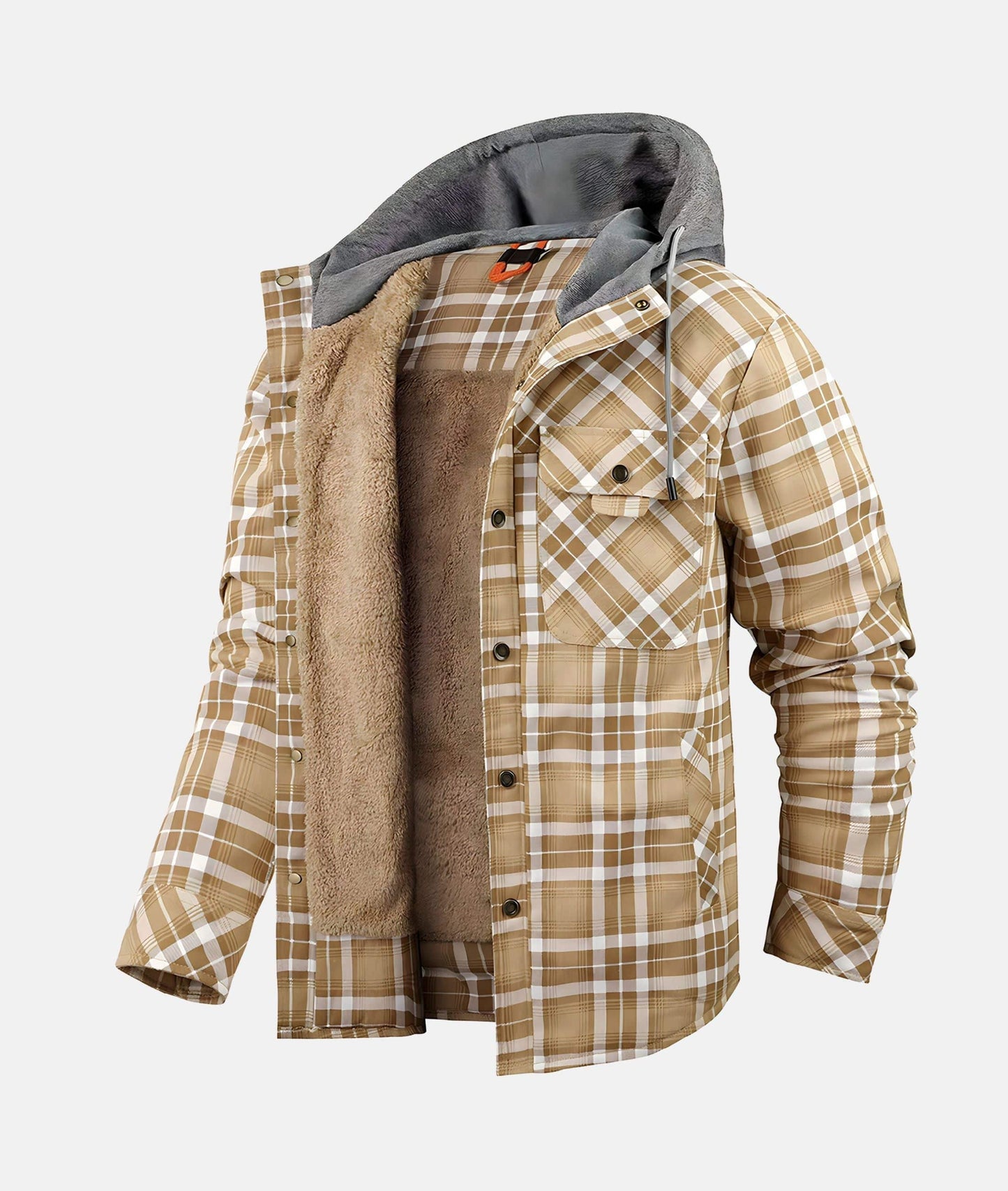 Warm Winter Flannel Jacket for Men