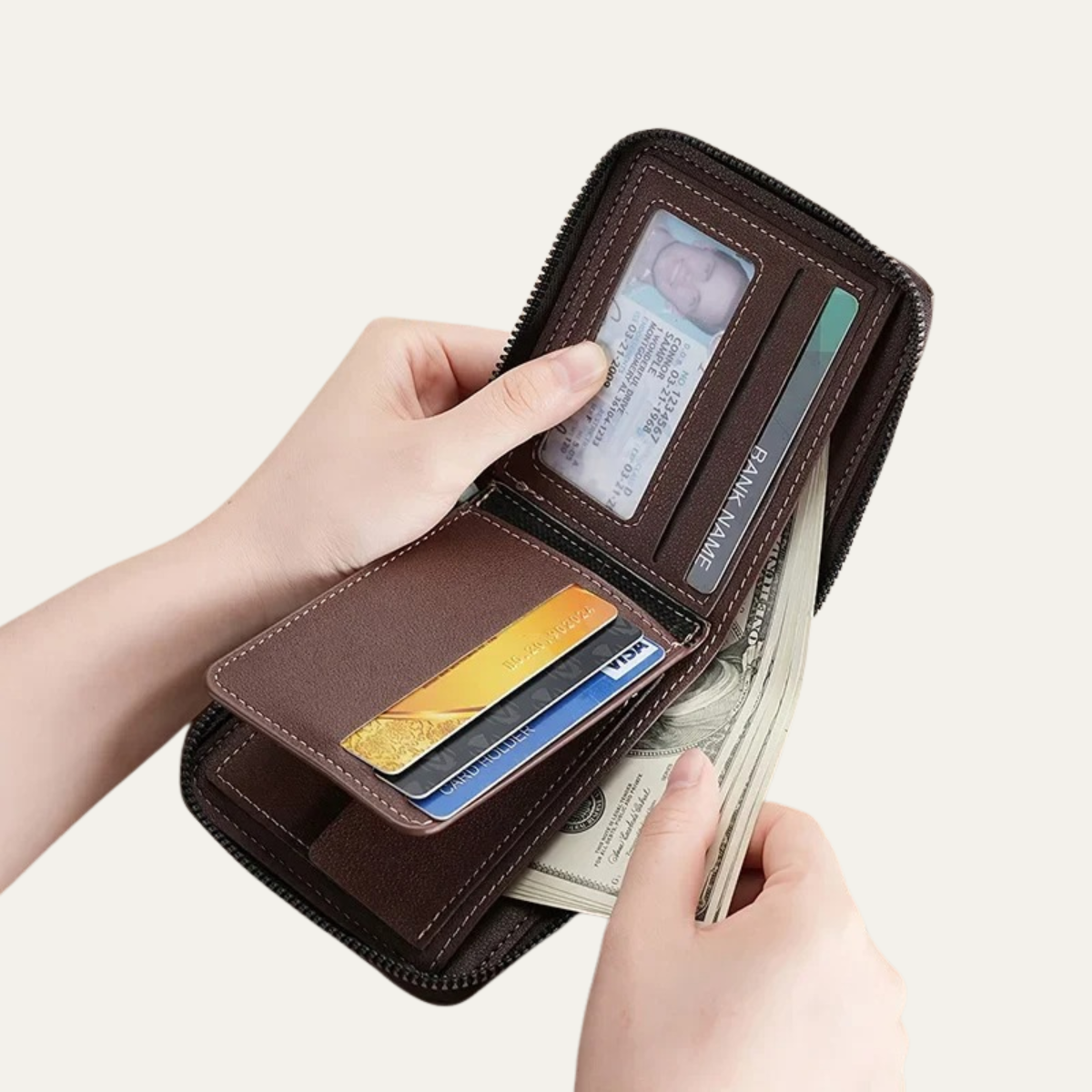 The Sherborne Men’s Luxury Leather Coin Purse Wallet