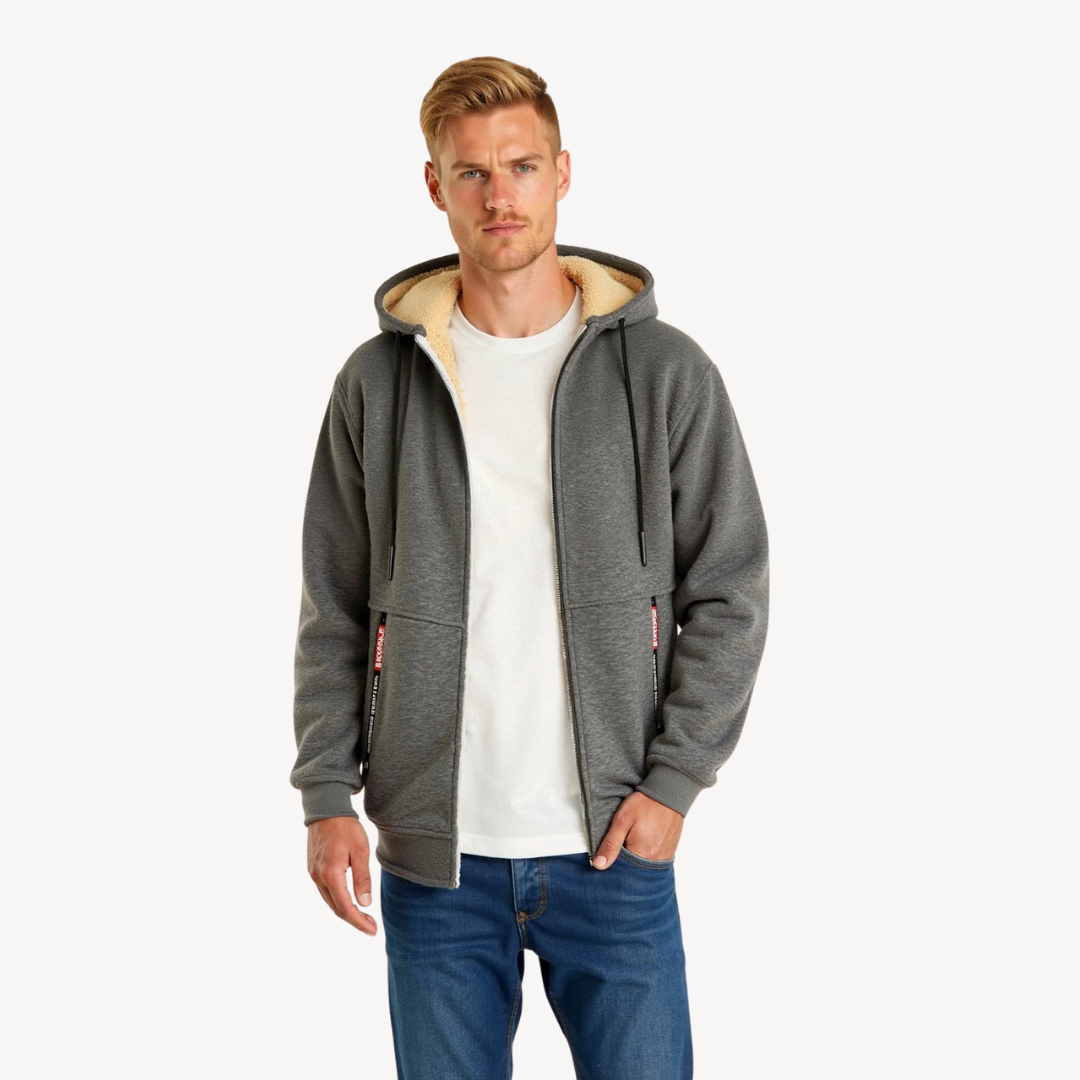 Men's Fleece-Lined Hoodie