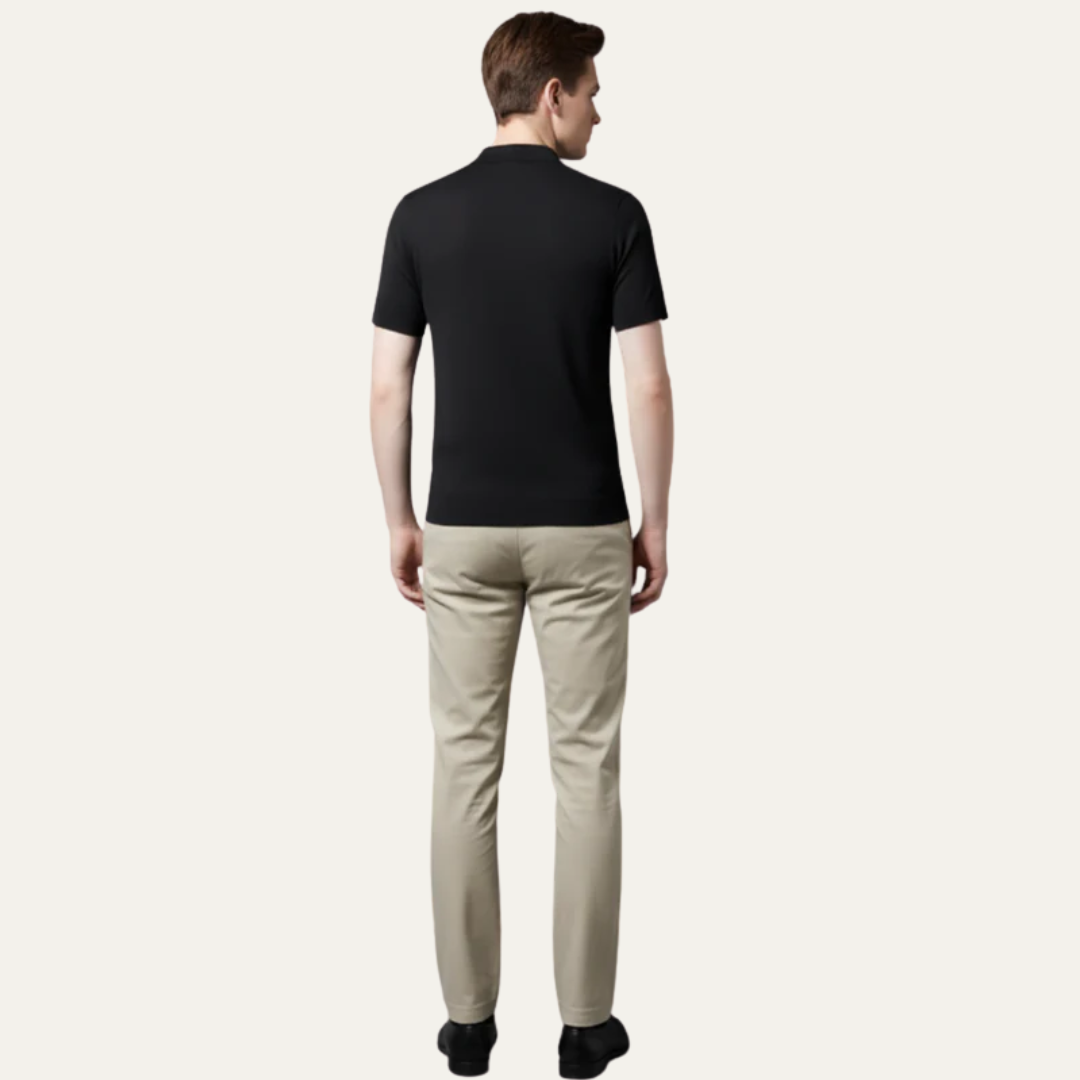 Men’s Refined Knit Polo Shirt