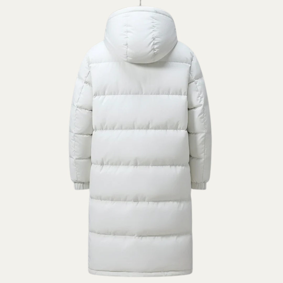 Men’s Insulated Long Quilted Puffer Coat