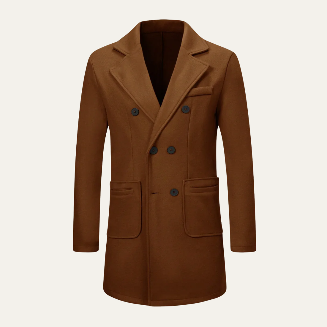 Men’s Double-Breasted Peacoat