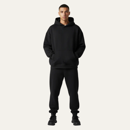 Men’s Casual Pullover Hoodie with Kangaroo Pocket