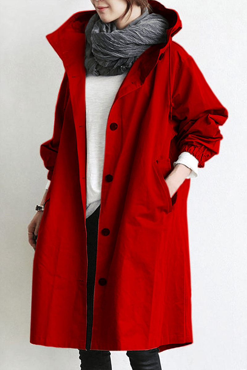 Cecilia – Women’s Lightweight Waterproof Trench Coat