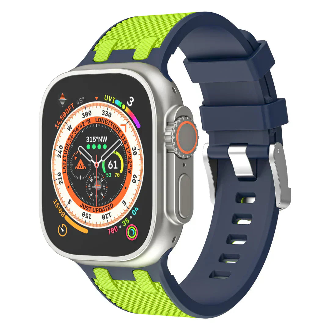 Colorful Silicone Apple Watch Band Strap