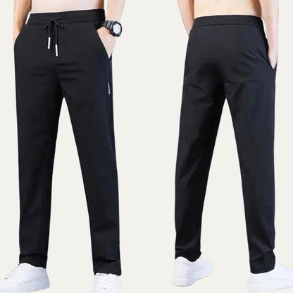 Men’s Slim Tapered Drawstring Trousers