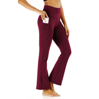 Comfortable Fit High Waisted Wide Leg Pants