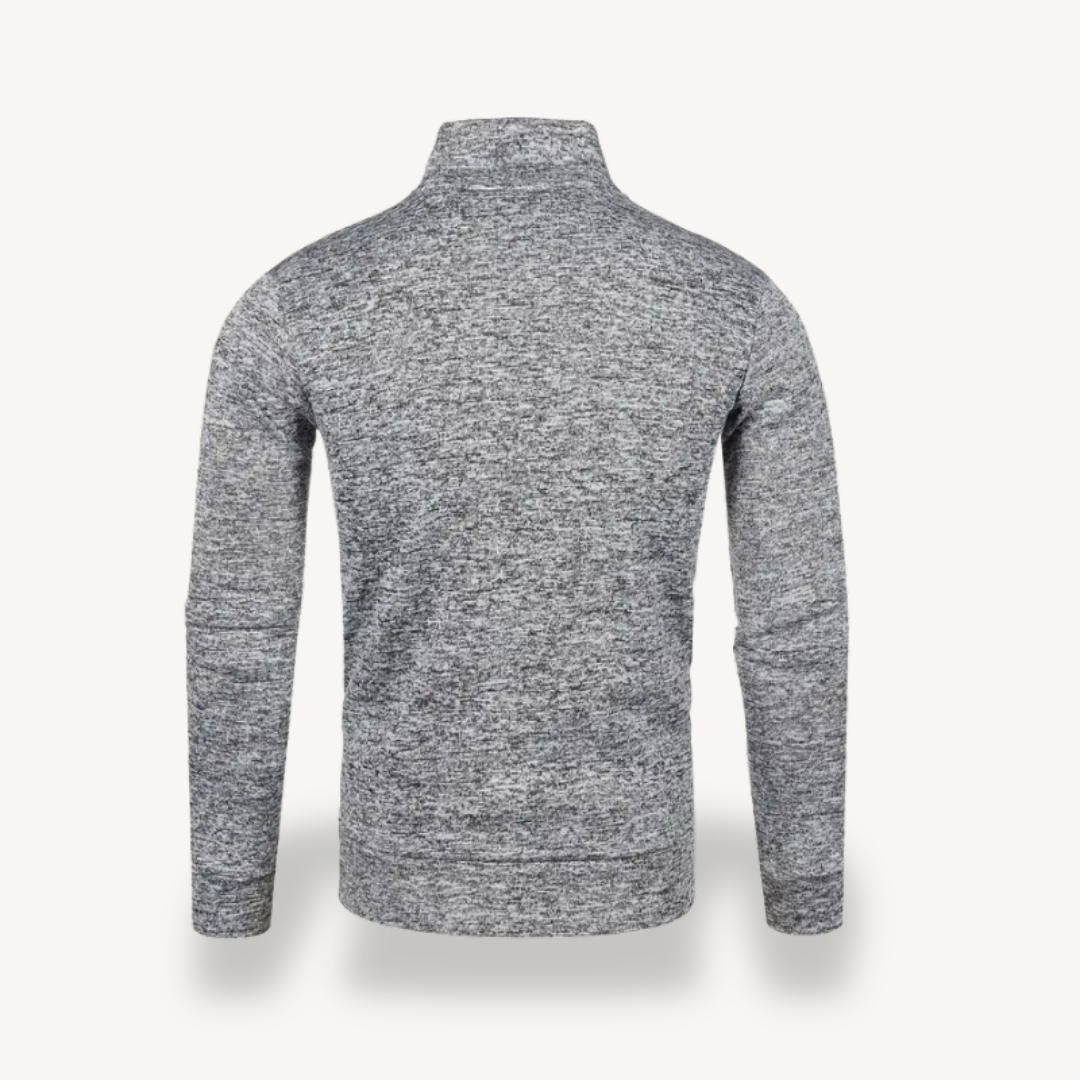 Quilted Padded Zip-Up Jacket Men