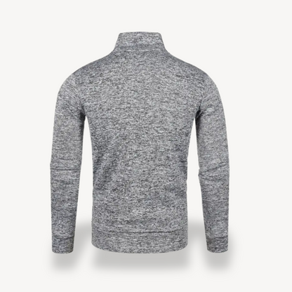 Quilted Padded Zip-Up Jacket Men