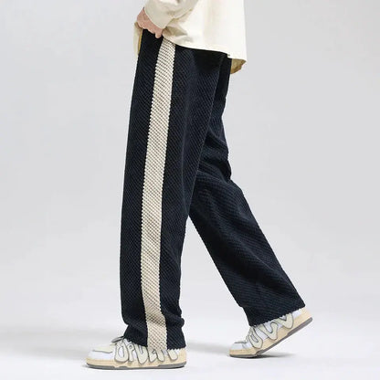 Ludovic - Hype embossed corduroy jogging pants