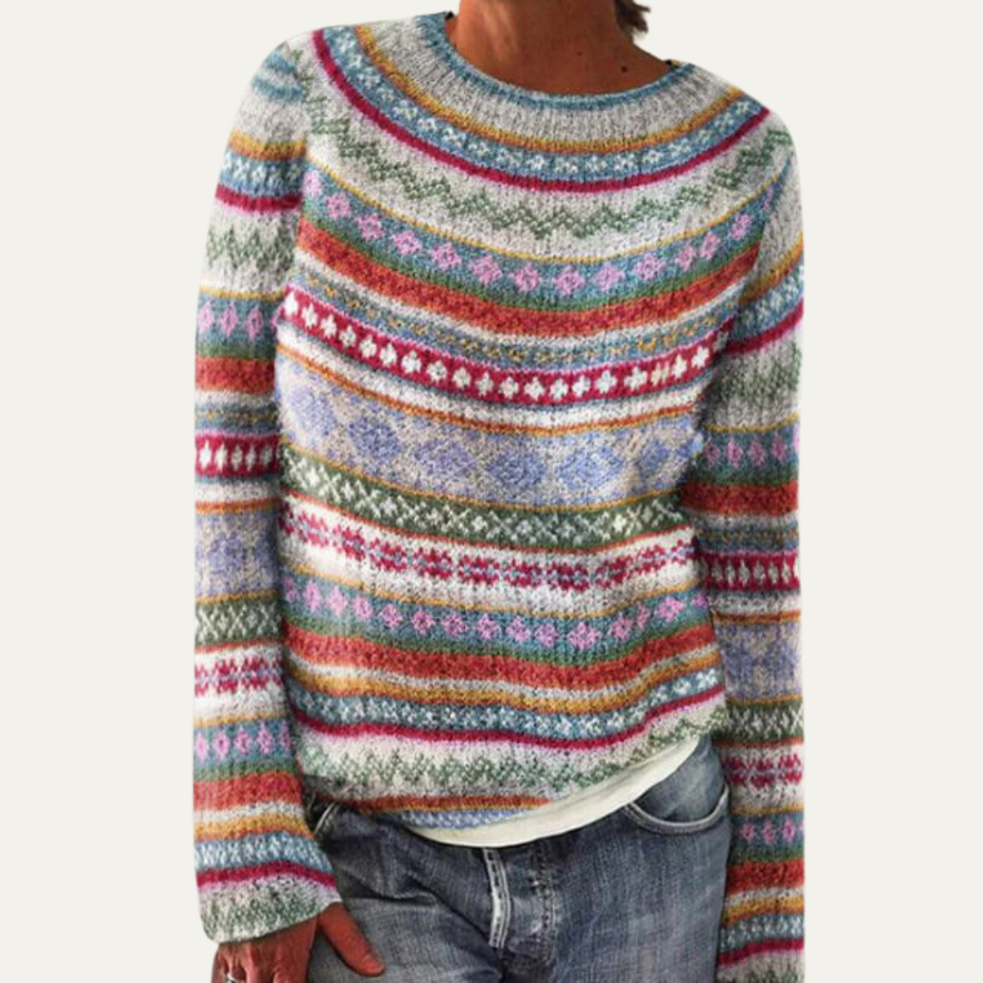 Women’s Striped Knitted Sweater