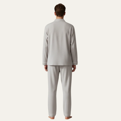 Men’s Classic Notched Collar Pajama Set