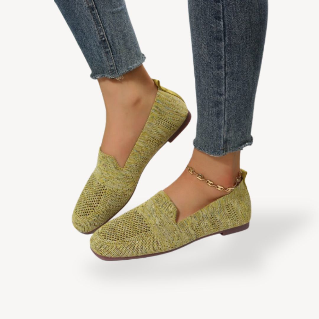 Women's Knitted Orthopedic Slip On Loafers