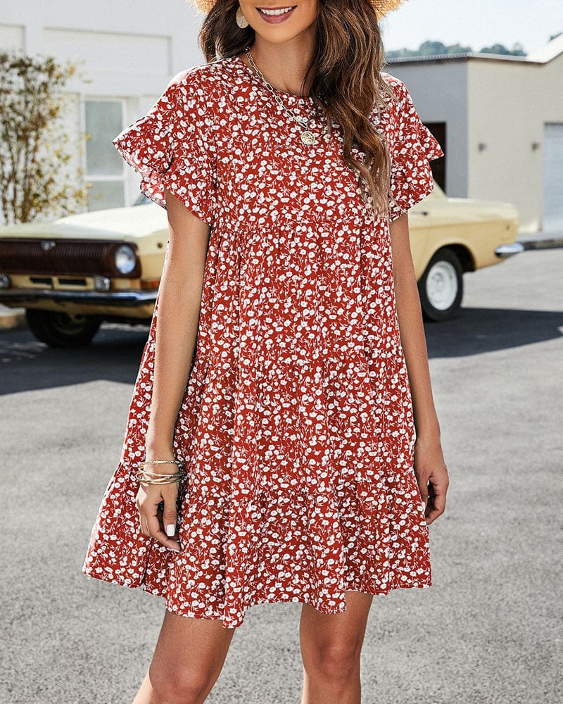 Casual Floral Sundress for Women Everyday